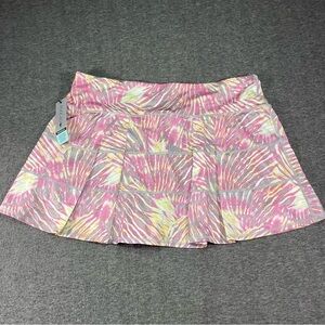 Ideology Tropical-Print Tiered Skort Tropic Fusion Women’s Skirt Plus Size 2XL